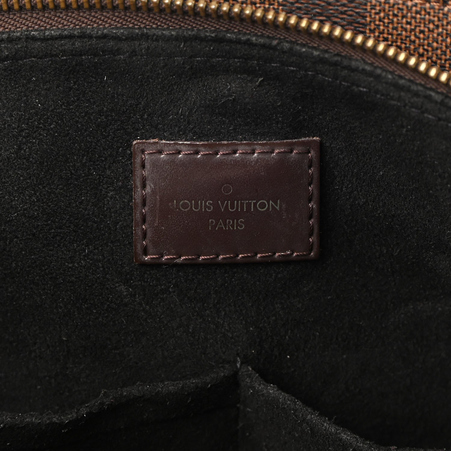 Louis Vuitton Cuir Taurillon Damier Ebene Normandy Black 8 of 25