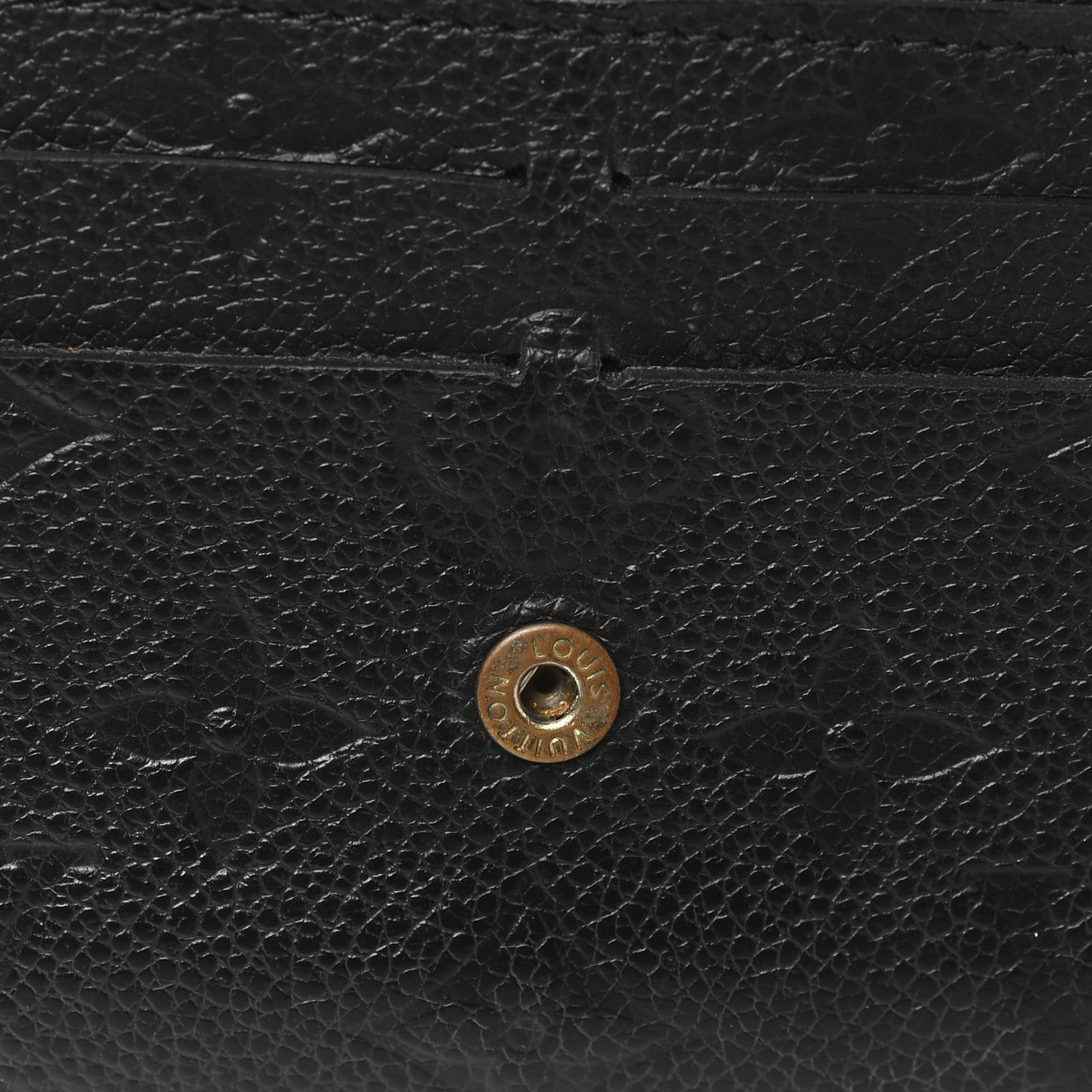 Louis Vuitton Empreinte Emilie Wallet Black Dune 11 of 11