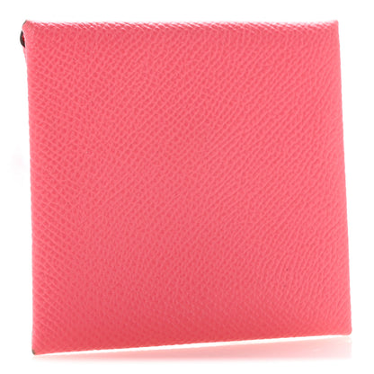 Hermes Epsom Bastia Coin Purse Rose Azalee 3 of 8