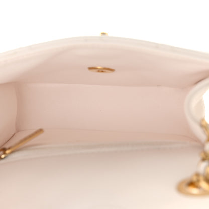 Chanel Caviar Quilted Mini Sweet Classic Flap White 5 of 12