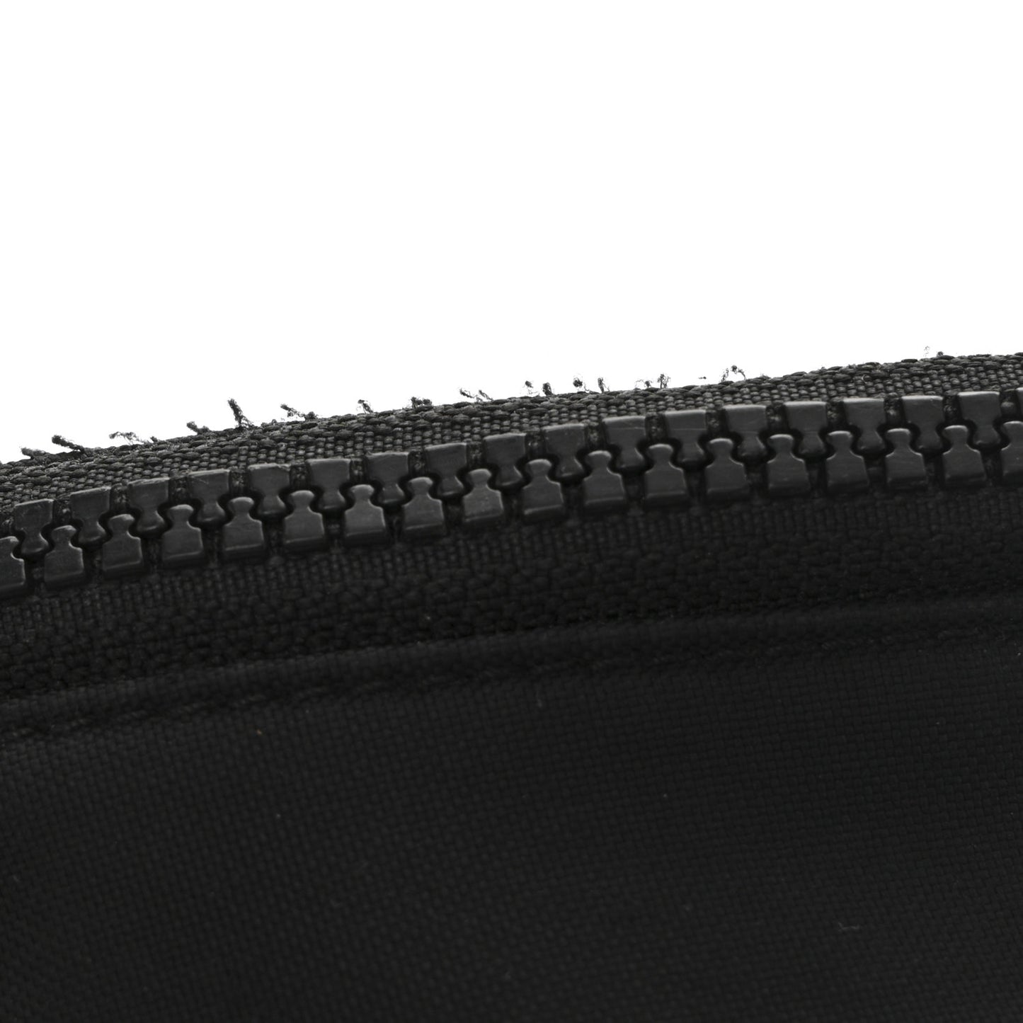 X KAWS Nylon Calfskin Bee Belt Bag Black