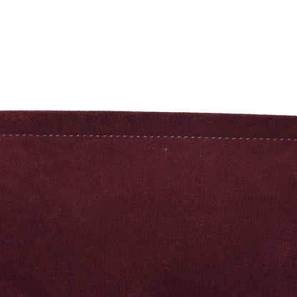 Chloe Calfskin Suede Medium Faye Shoulder Bag Intense Violine 9 of 12