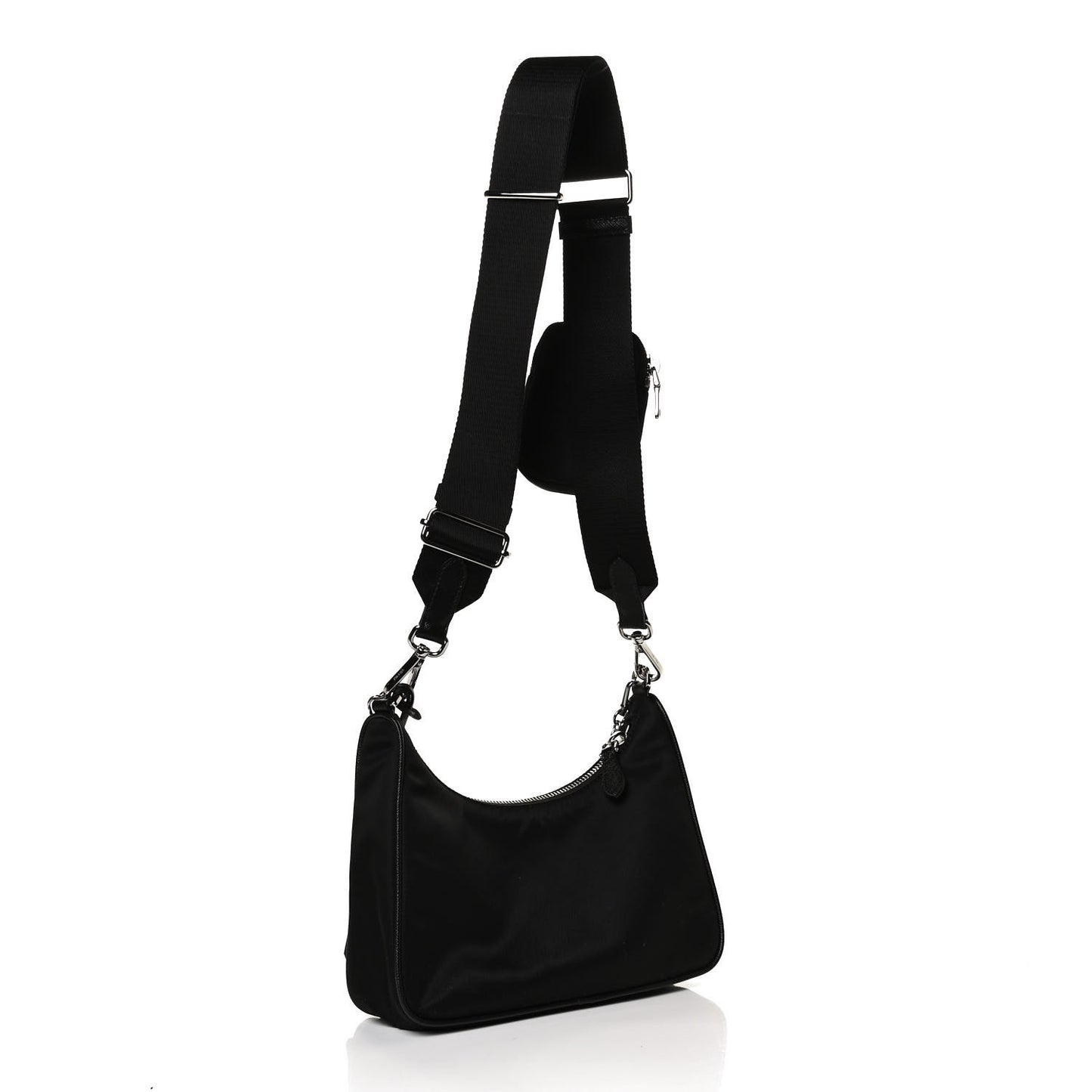Nylon Re-Edition 2005 Shoulder Bag Black