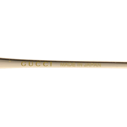Gucci Oversized Sunglasses GG0646S Gold Black 5 of 8