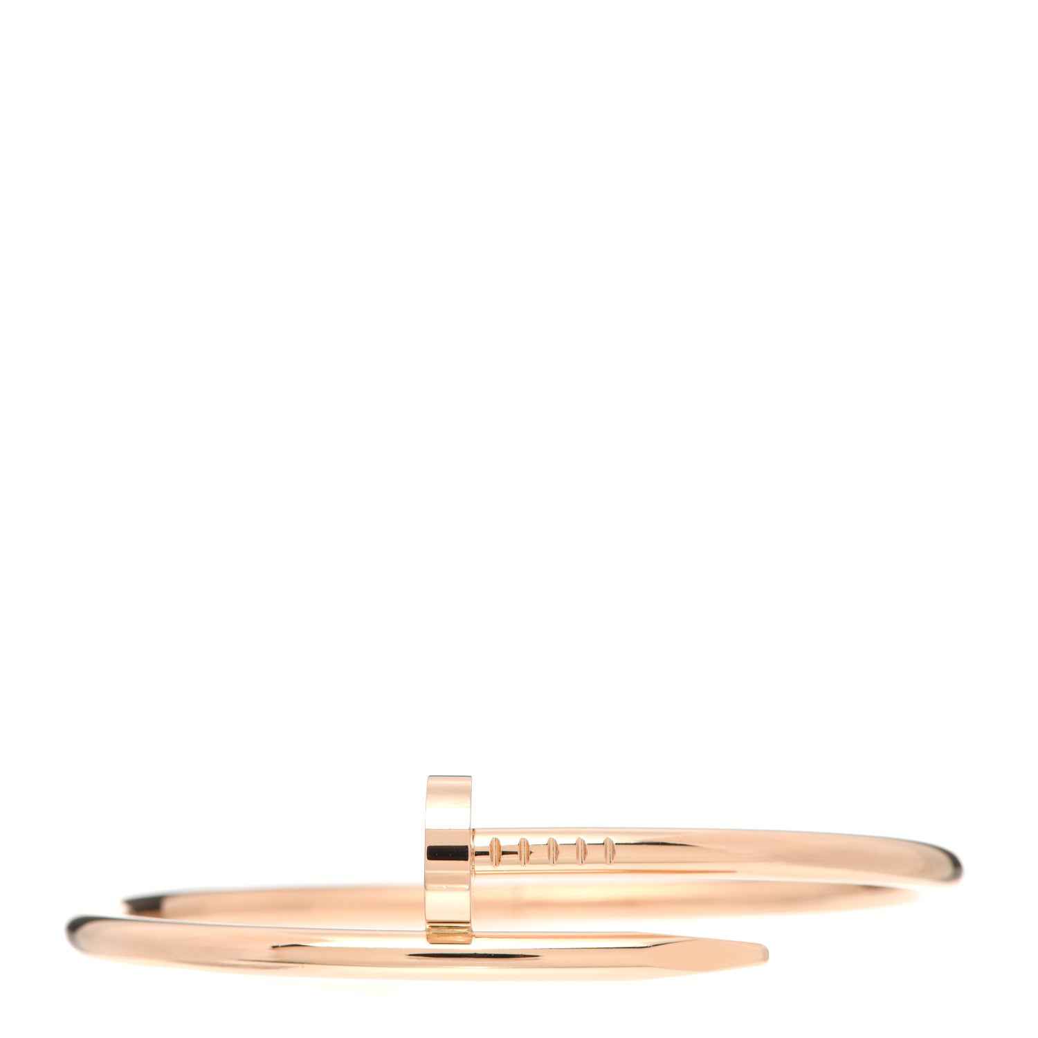 Cartier 18K Pink Gold Juste Un Clou Bracelet 17 1 of 5