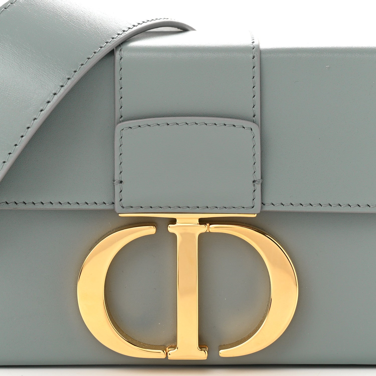 Christian Dior Box Calfskin 30 Montaigne Box Bag Gray 8 of 10