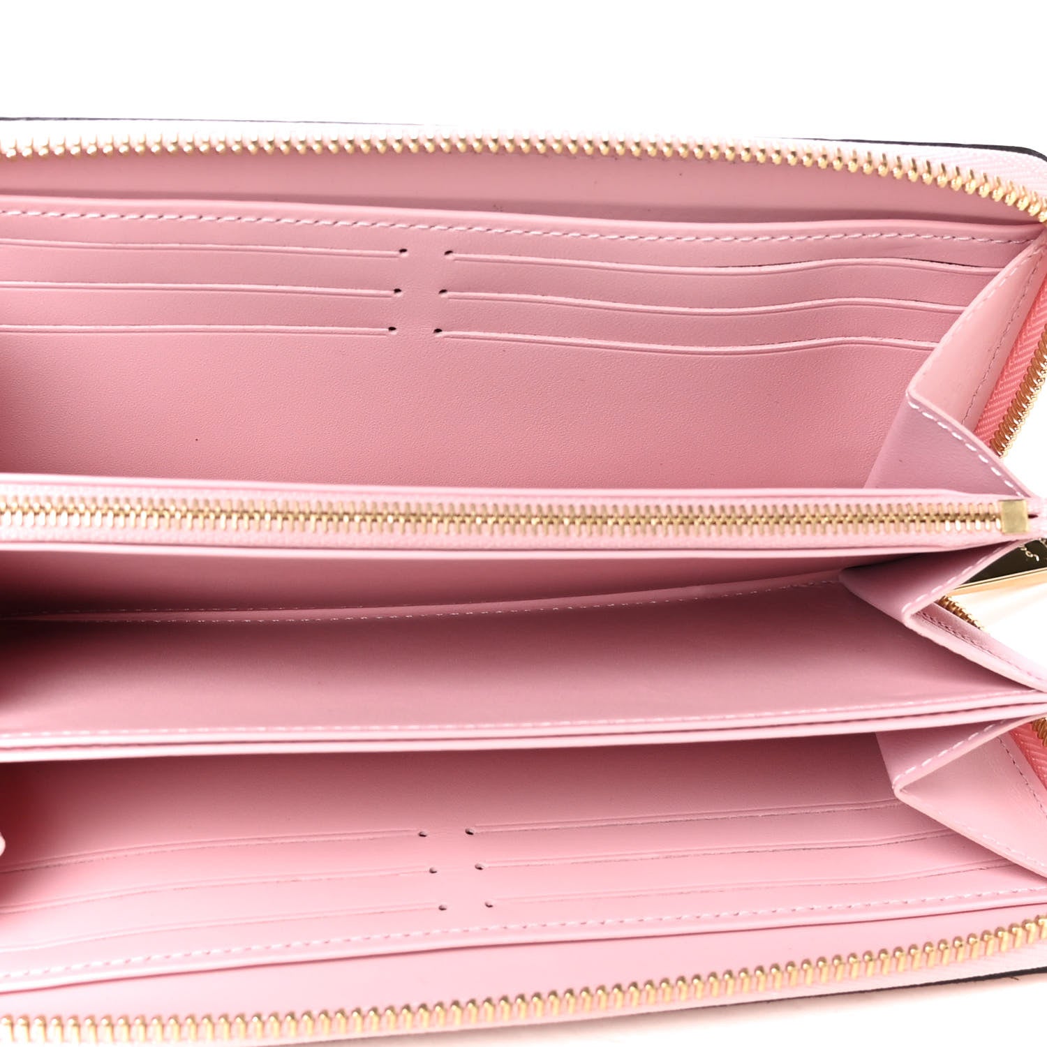 Louis Vuitton Vernis Zippy Wallet Rose Ballerine 4 of 4