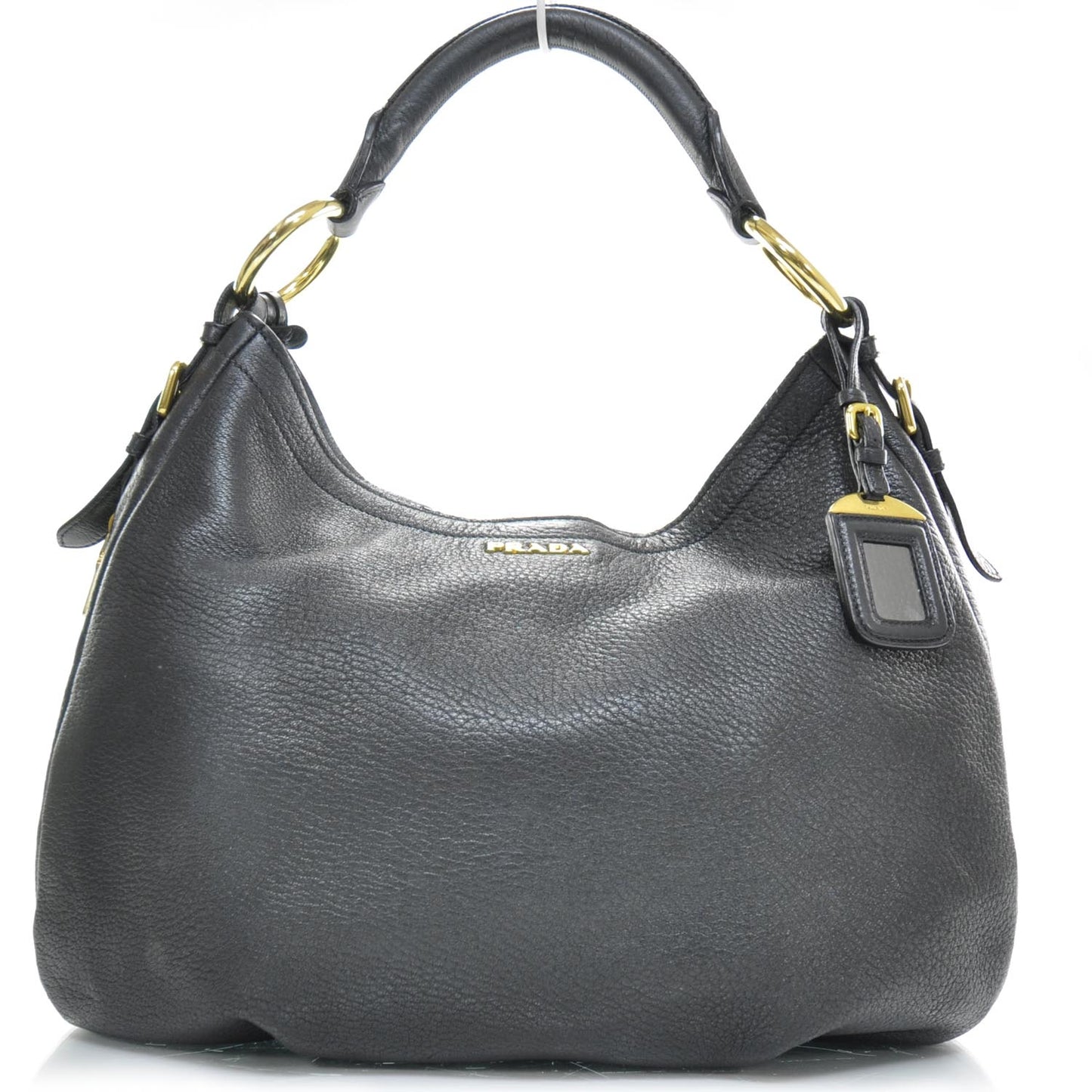Cervo Deerskin Hobo Nero Black