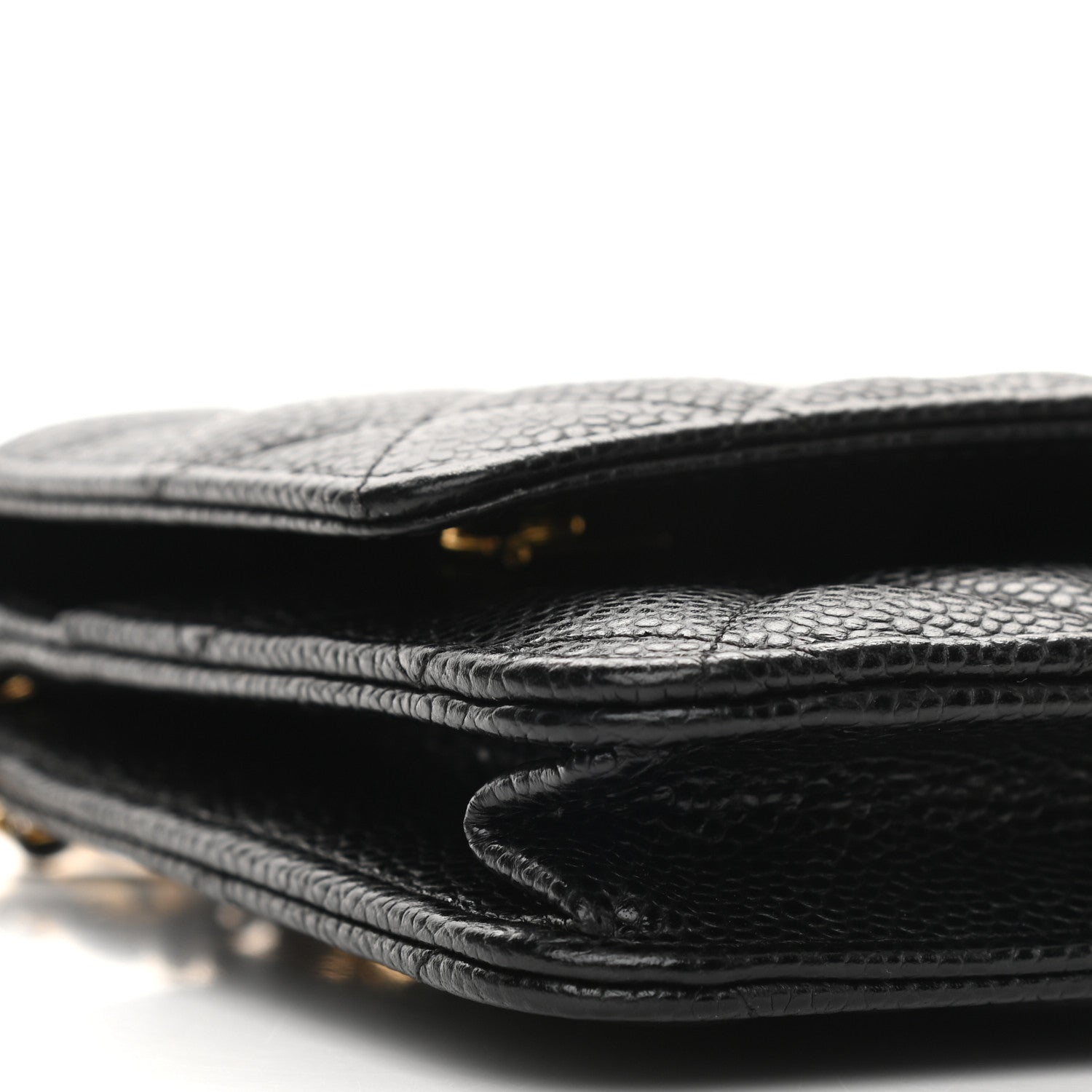 Chanel Caviar Quilted Wallet On Chain WOC Black 9 of 11