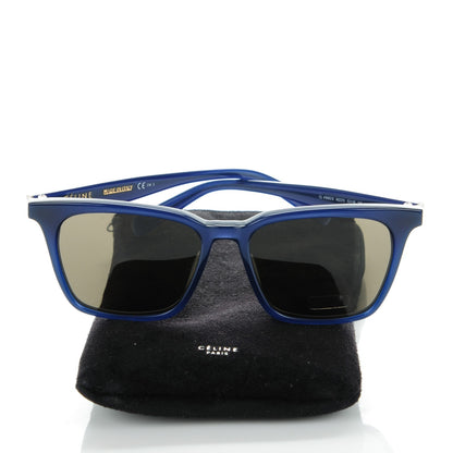 Celine Thin Square Sunglasses CL 41065/S Blue 5 of 5