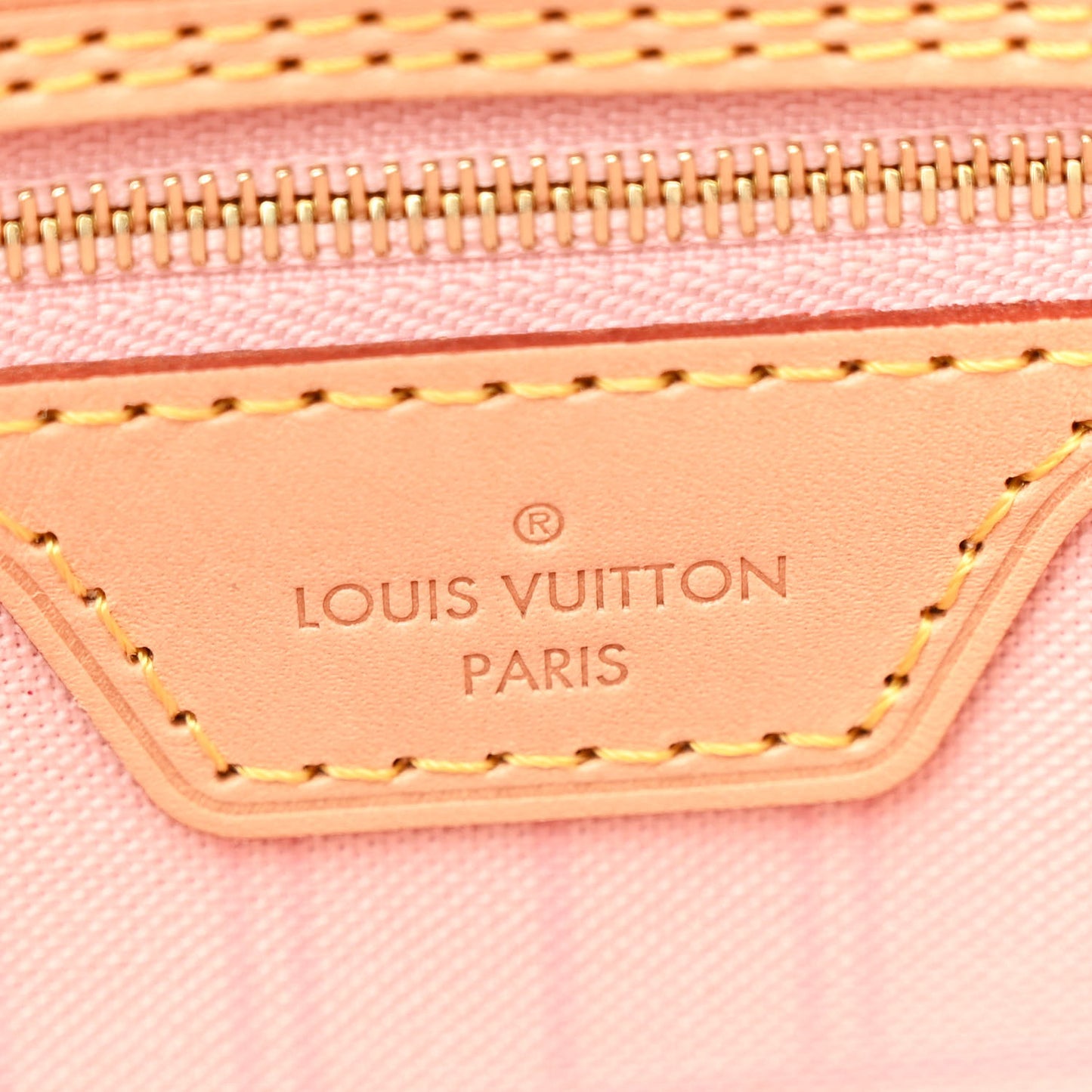 Damier Azur Neo Neverfull MM Rose Ballerine