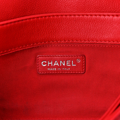 Chanel Calfskin Medium Boy Reverso Flap Red 8 of 13