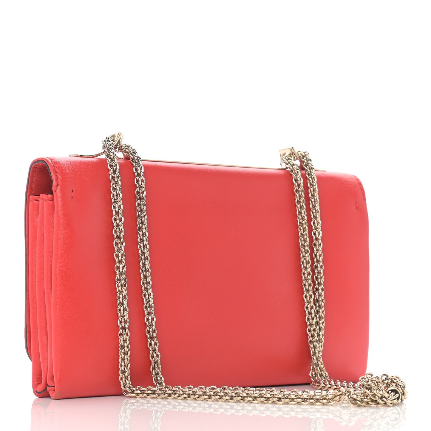 Nappa Va Va Voom Shoulder Bag Deep Orange