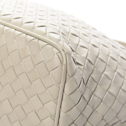 Bottega Veneta Nappa Intrecciato Small Shoulder Bag Cream 10 of 15