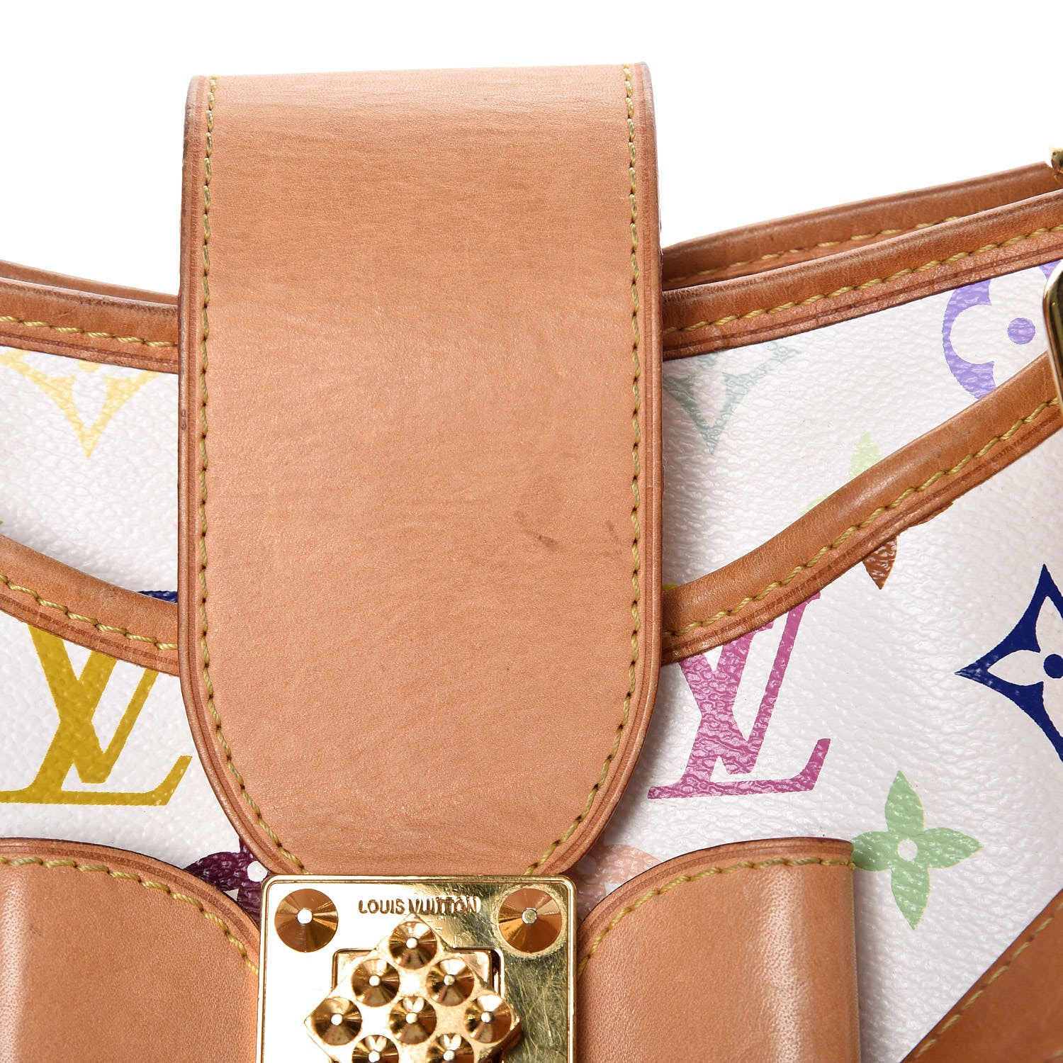 Louis Vuitton Monogram Multicolor Annie GM White 15 of 19