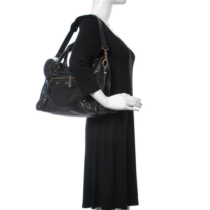 Balenciaga Agneau Giant 12 Rose Gold Hardware City Black 2 of 10