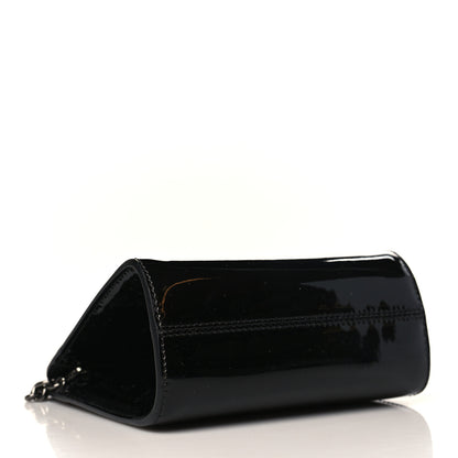 Tom Ford Patent Cosmo T Lock Chain Bag Black 4 of 8