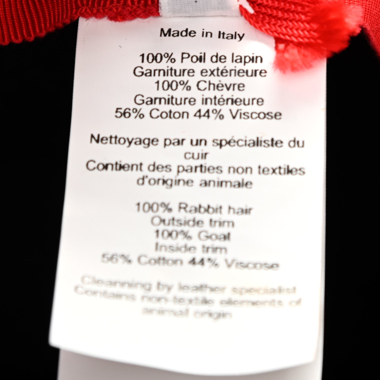 Hermes Rabbit Felt Lambskin Vicky Hat 59 Bleu Nuit 9 of 10