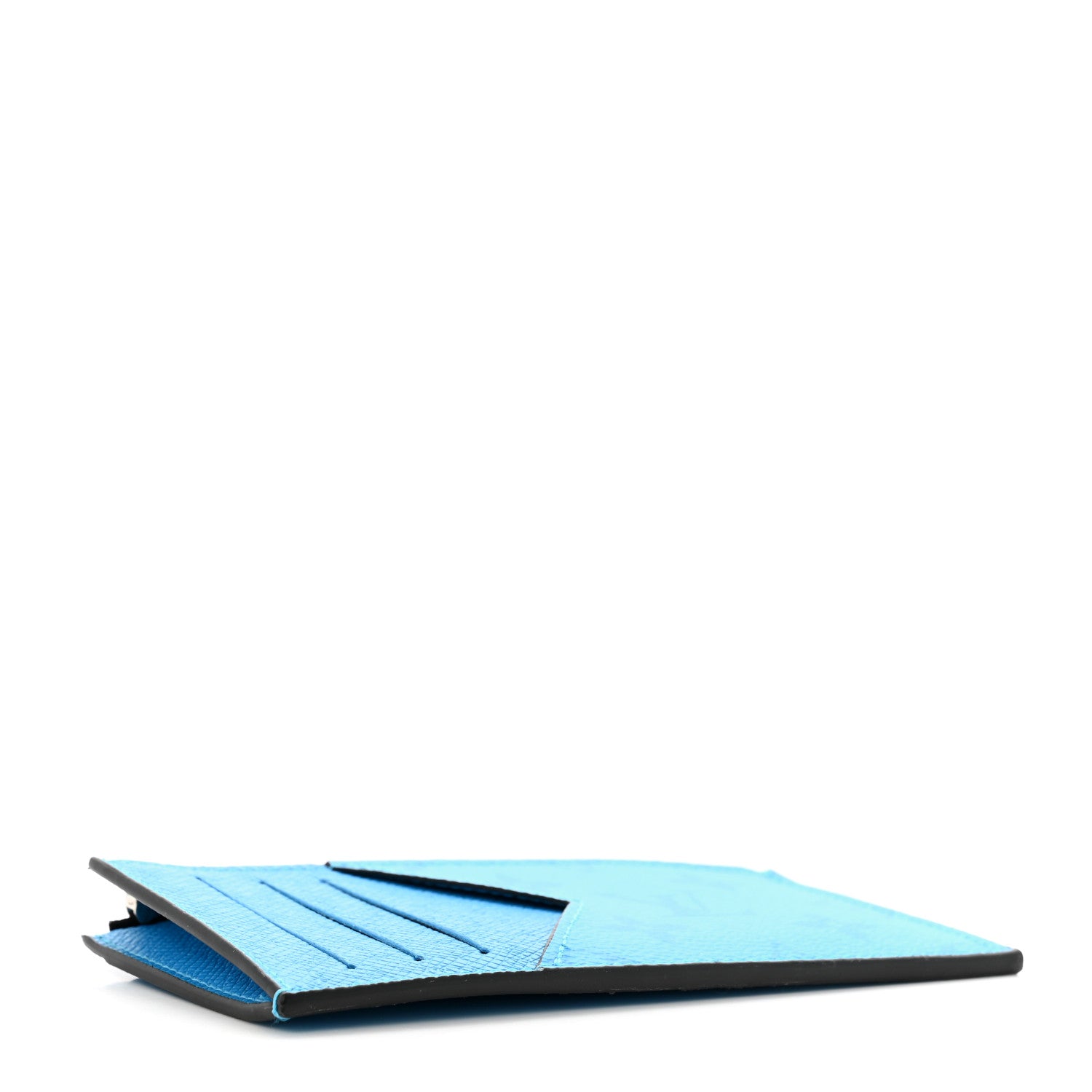 Louis Vuitton Taigarama Coin Card Holder Blue Lagoon 4 of 6