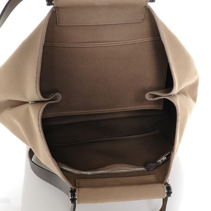 Hermes Toile Cabag Twist 42 GM Etoupe 6 of 9