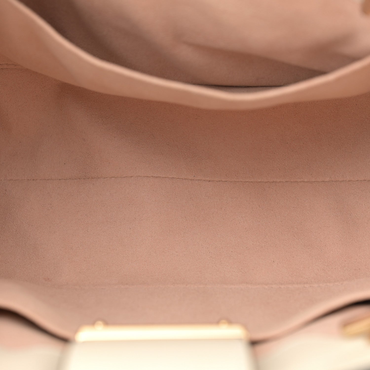 Gucci GG Supreme Monogram Moon Calfskin Small Padlock Tote Beige Ebony Mystic White 5 of 11