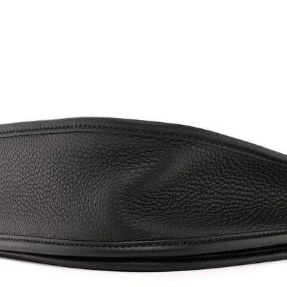 Hermes Taurillon Clemence EVELYNE III PM Black 10 of 11