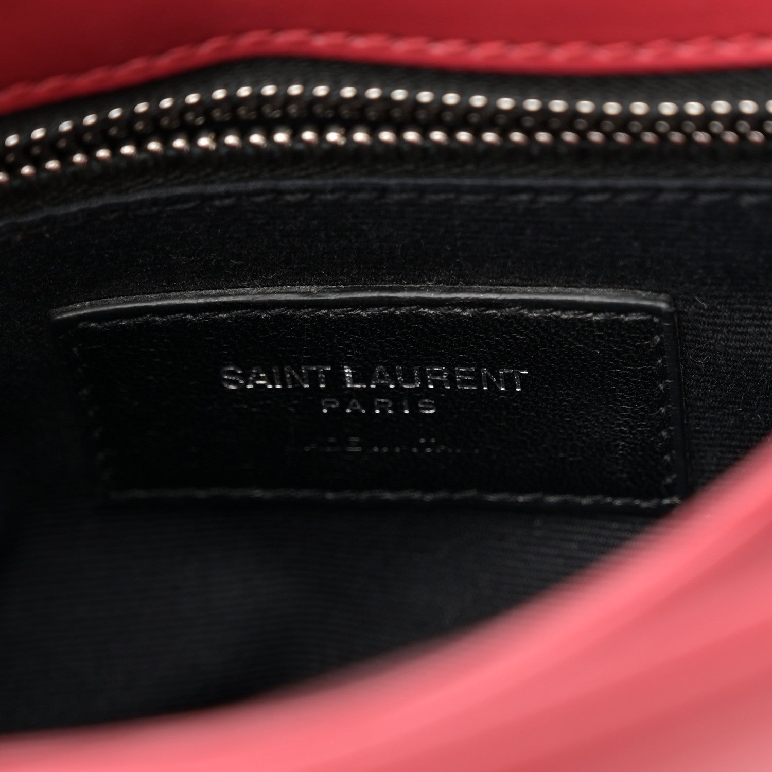 Saint Laurent Calfskin Y Quilted Monogram Toy Loulou Crossbody Bag New Lipstick 6 of 12