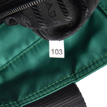 Prada Nylon Vela Tote Black Oleandro 7 of 11