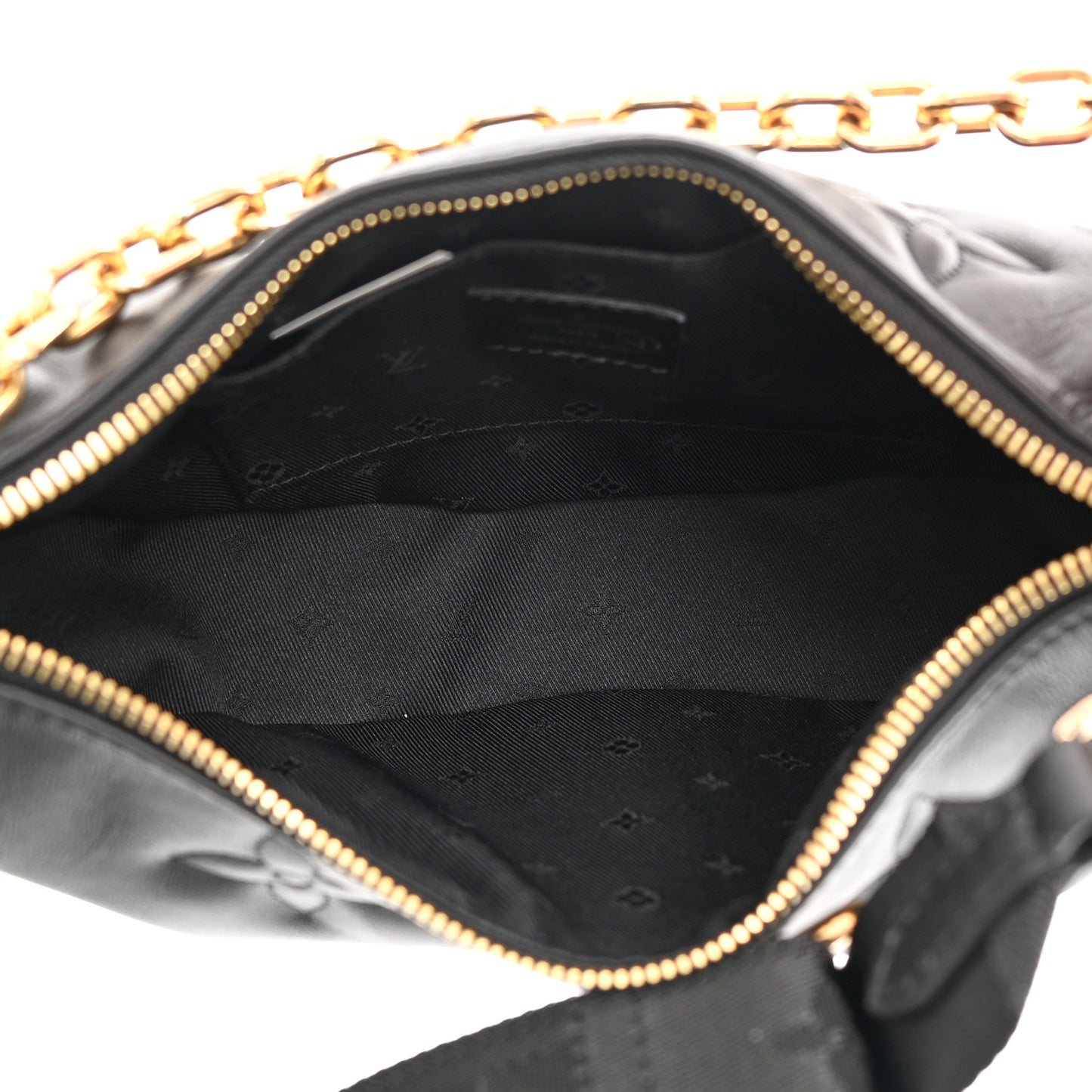 Calfskin Bubblegram Over The Moon Black