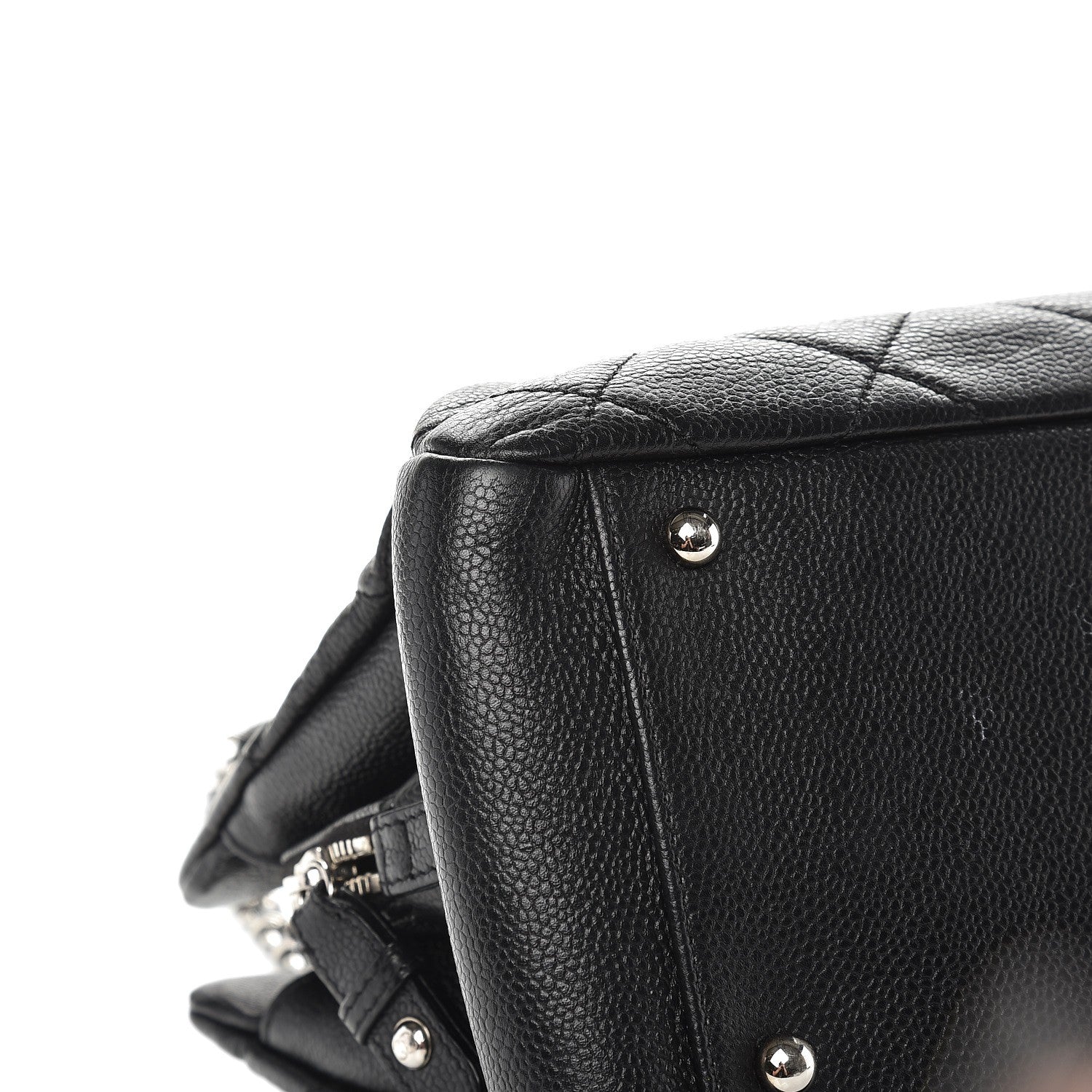 Chanel Caviar CC Timeless Tote Black 10 of 12