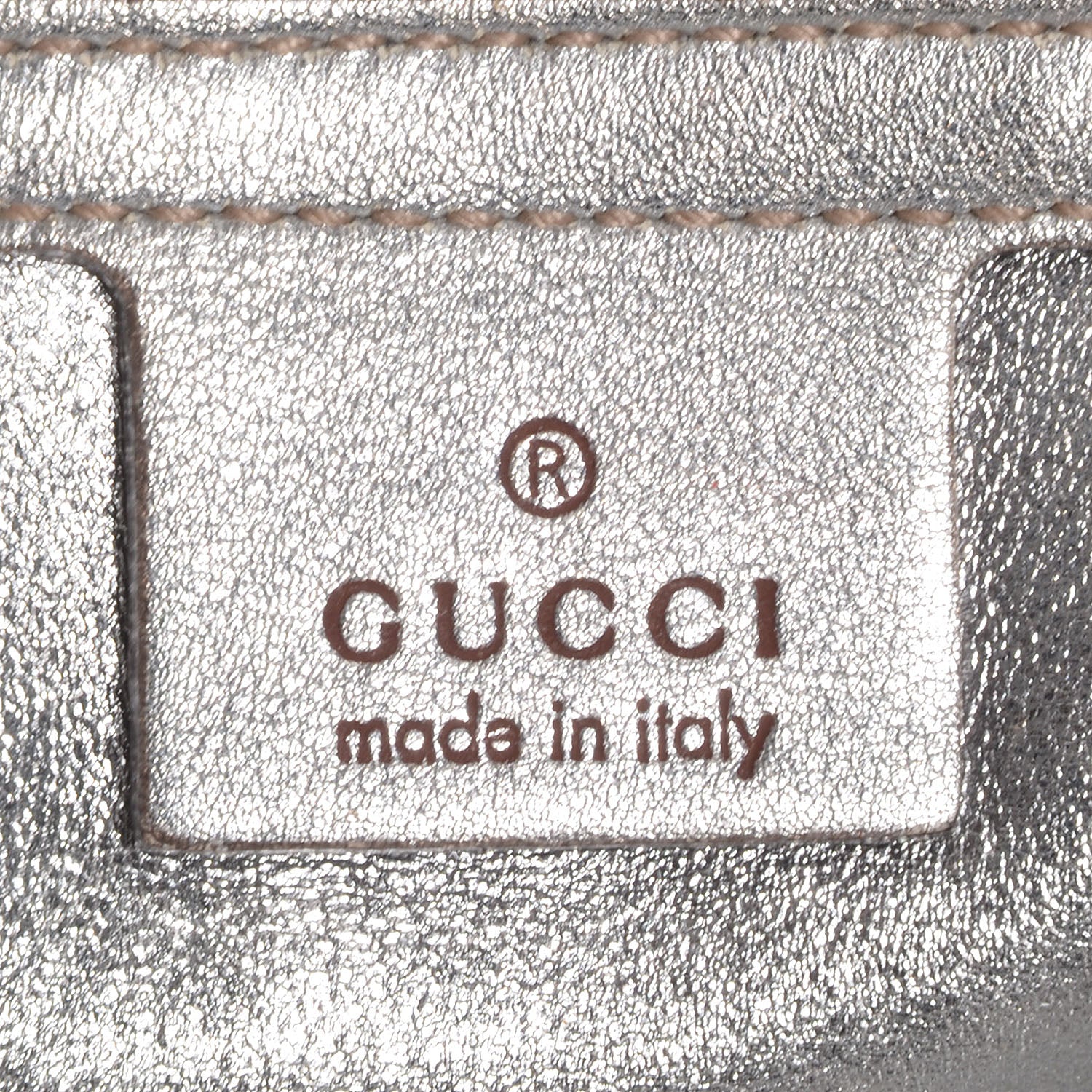 Gucci Python Romy Medium Tote Silver 6 of 9