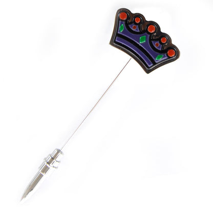 Prada Plexiglass Crown Pin Unisex 1 of 4