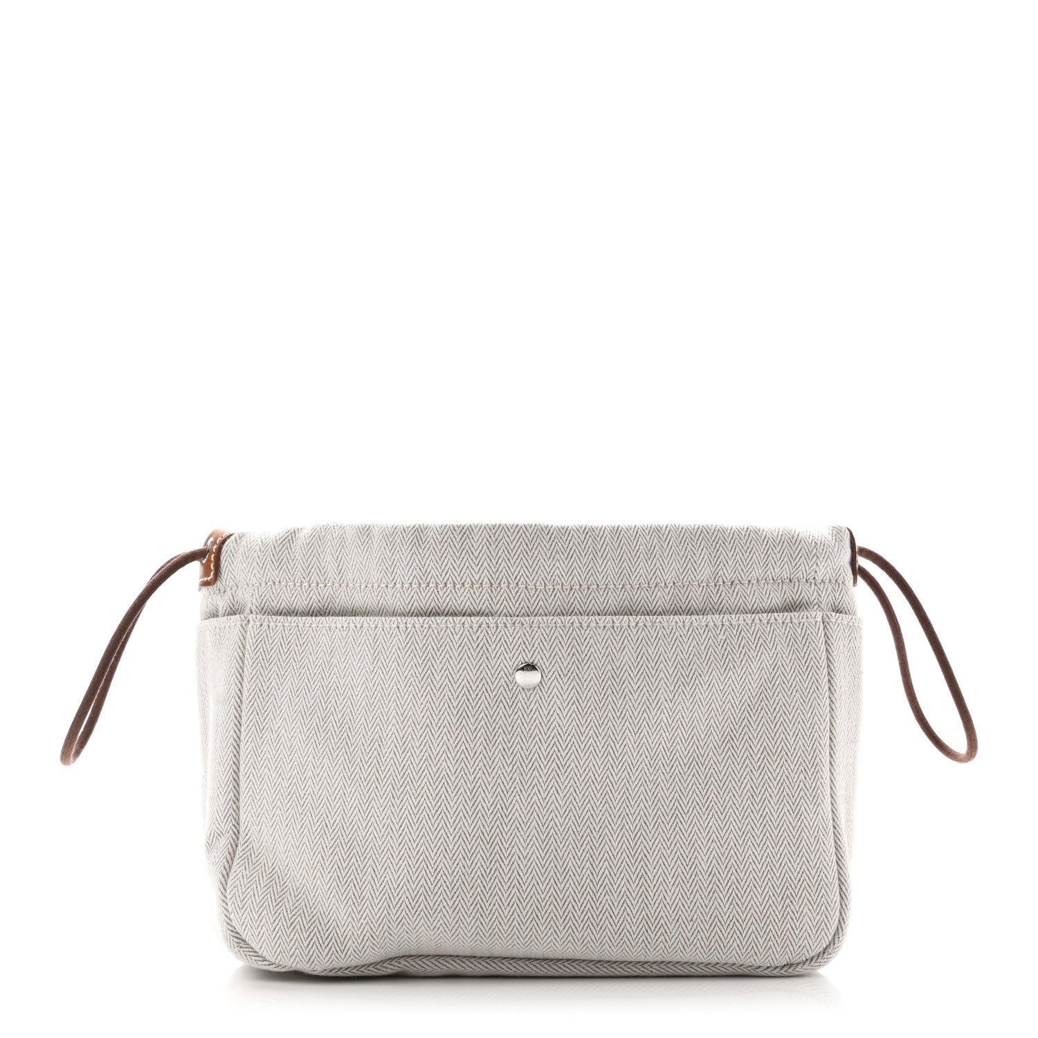 Hermes Canvas Barenia Fourbi 20 PM Pouch Naturel Fauve 1 of 7