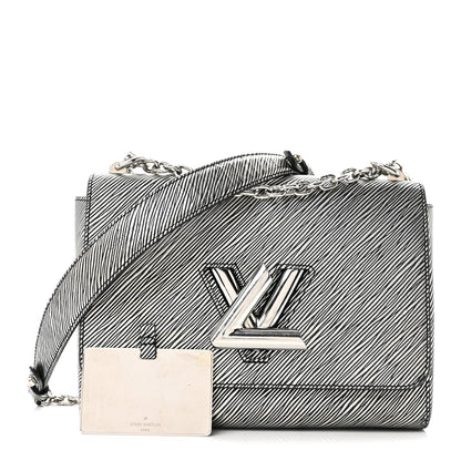 Louis Vuitton Epi Twist Shoulder Bag MM Argent 2 of 13