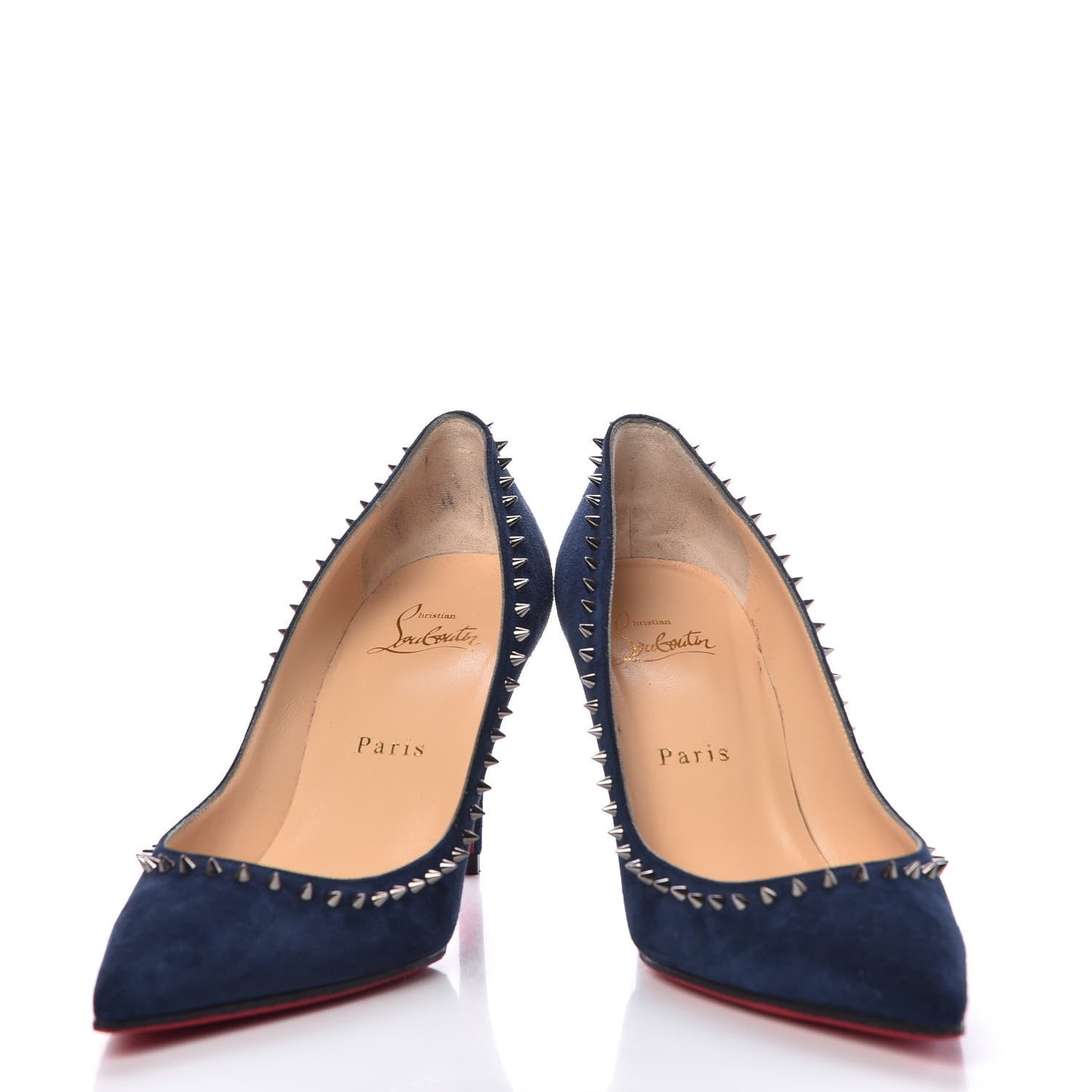 Veau Velours Anjalina 85 Pumps 36.5 Marine