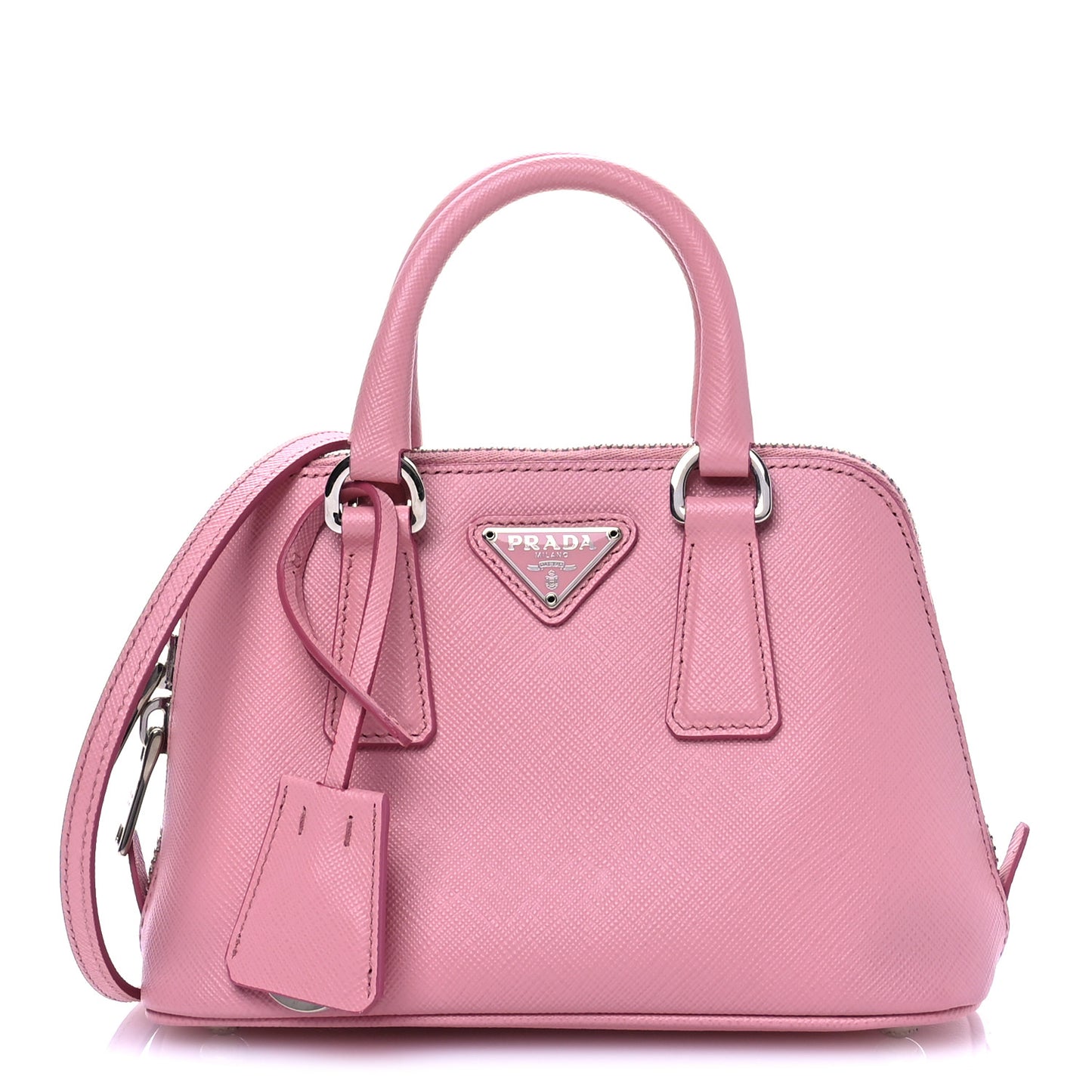 Saffiano Lux Mini Promenade Tote Petalo