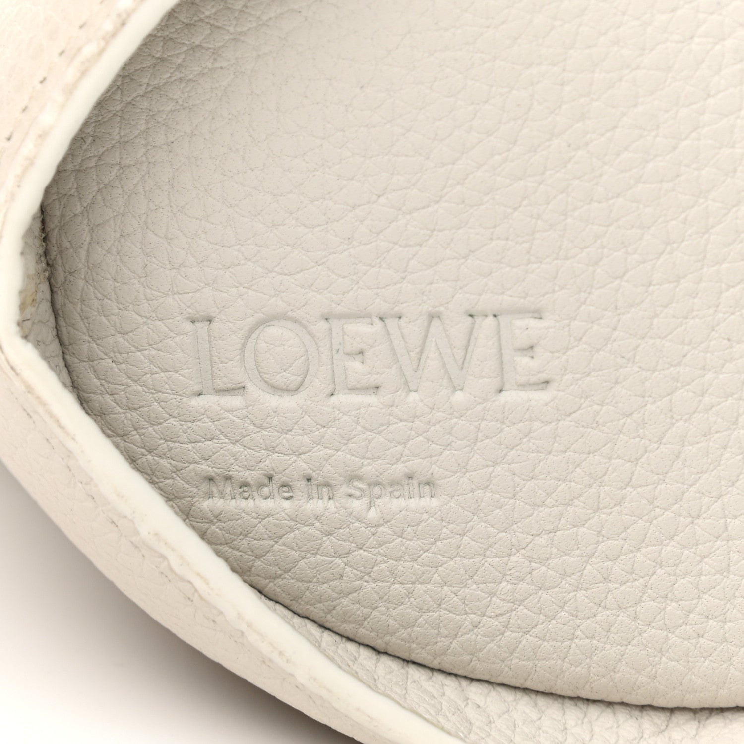 Loewe Calfskin Shearling Mini Bunny Crossbody Bag White 6 of 11