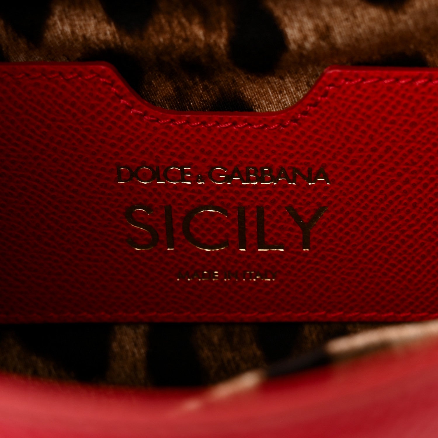 Dolce & Gabbana Dauphine Small Miss Sicily Satchel Red 6 of 10