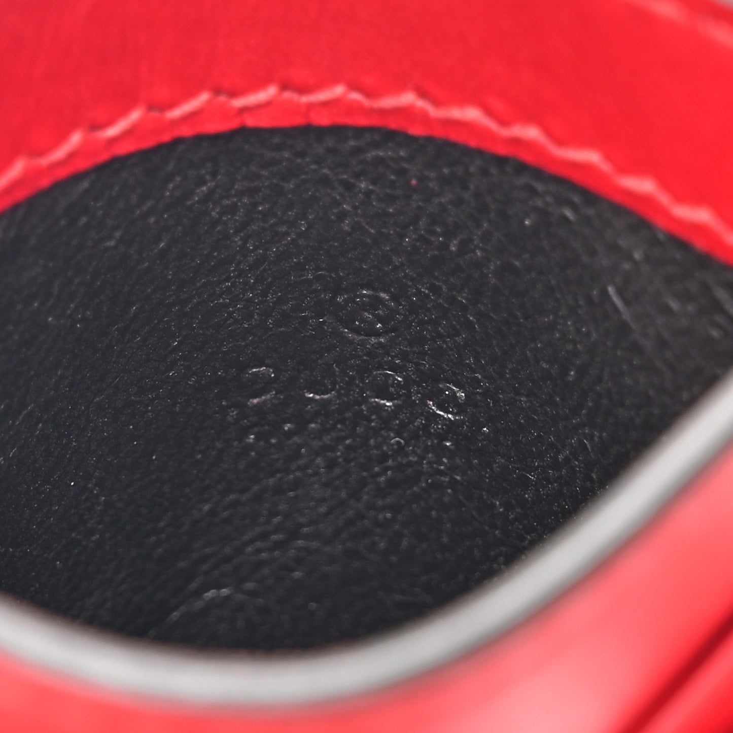 Microguccissima Card Holder Red