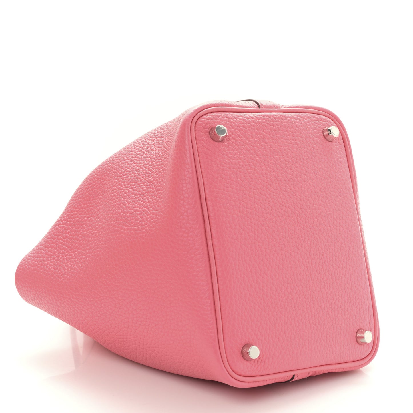 Taurillon Clemence Picotin Lock 18 PM Rose Azalee