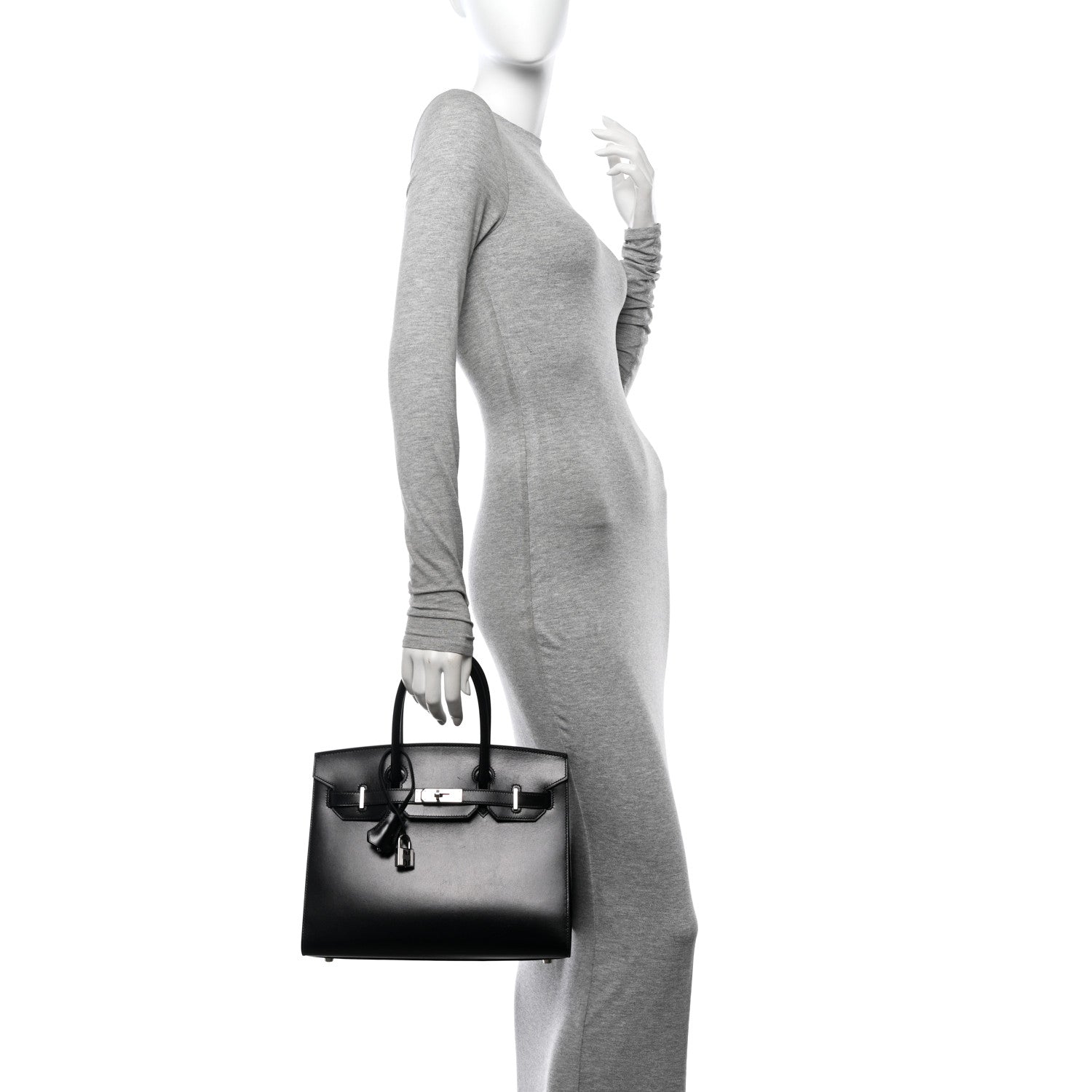 Hermes Box Birkin Sellier 30 Black 2 of 12