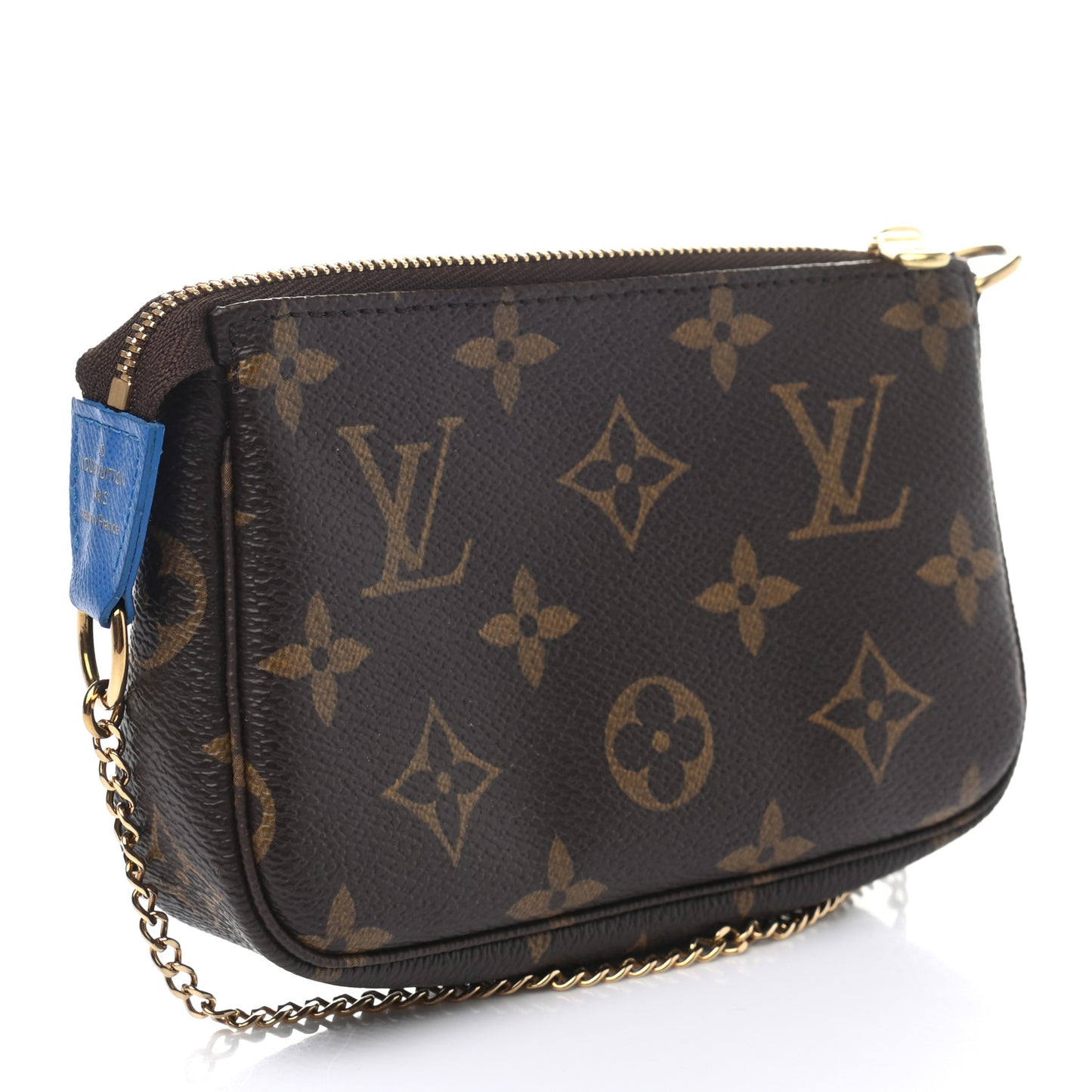 Monogram 2019 Christmas Animation Mini Venice Pochette Accessories Blue
