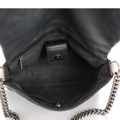 Chanel Calfskin Quilted Couture Messenger Black 5 of 7