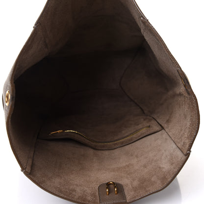Celine Soft Grained Calfskin Sangle Bucket Bag Taupe 5 of 12