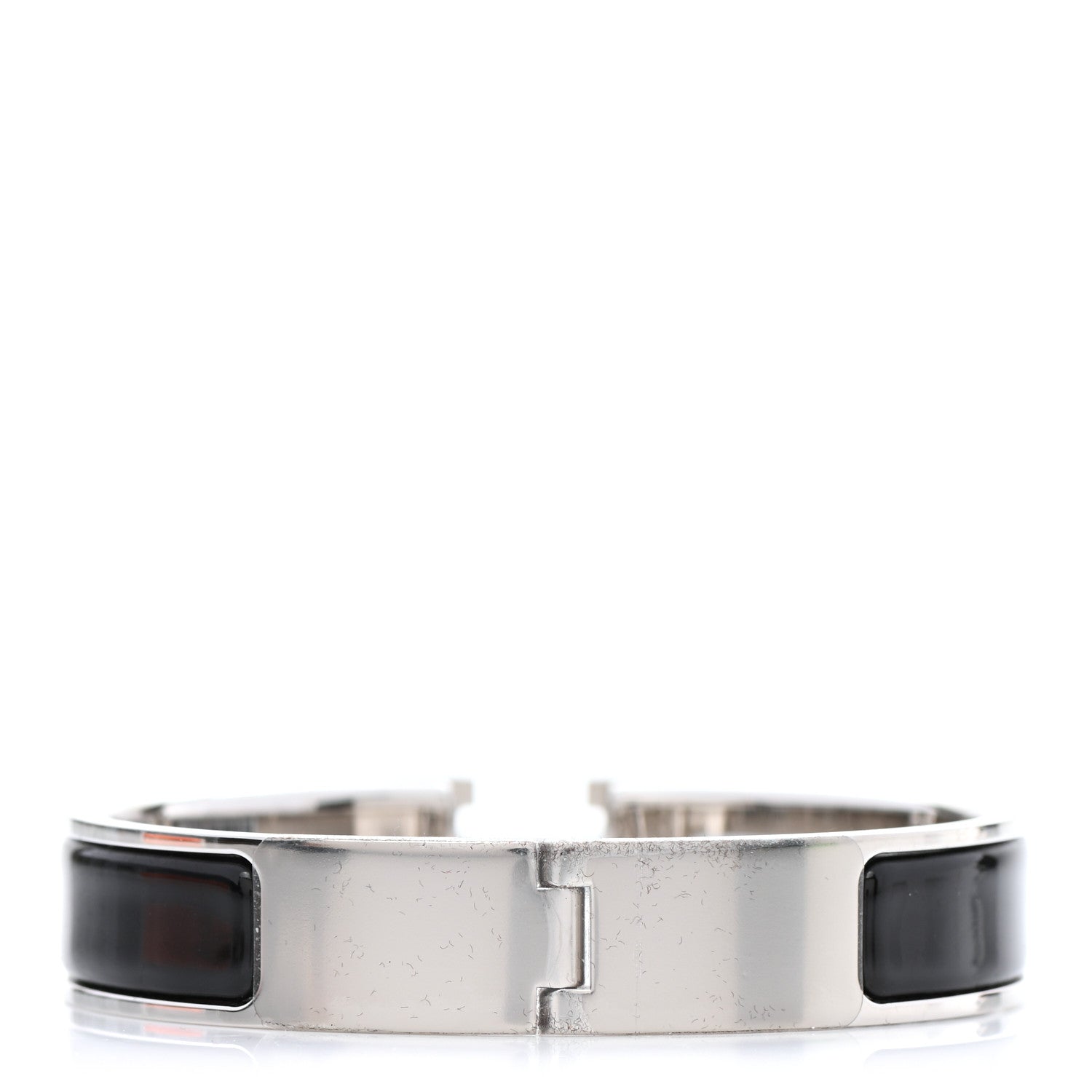 Hermes Enamel Narrow Clic Clac H Bracelet PM Black 3 of 5