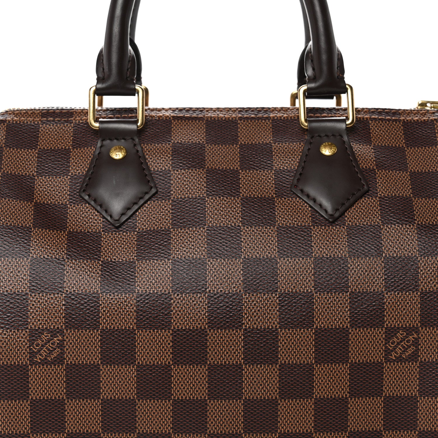 Louis Vuitton Damier Ebene Speedy 25 7 of 9
