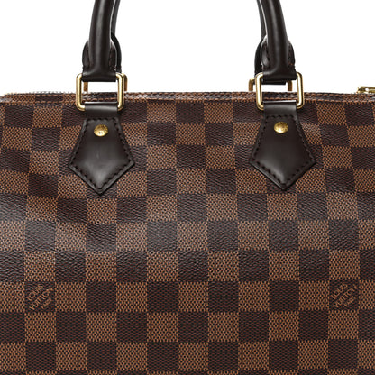 Louis Vuitton Damier Ebene Speedy 25 7 of 9