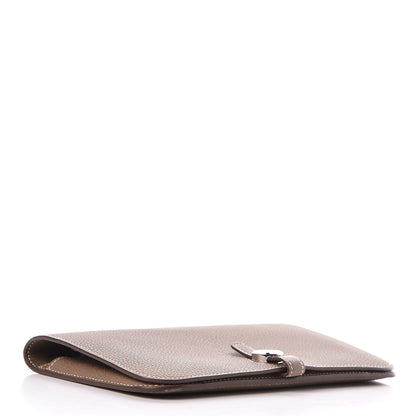 Hermes Togo Dogon Duo Wallet Etoupe 5 of 13