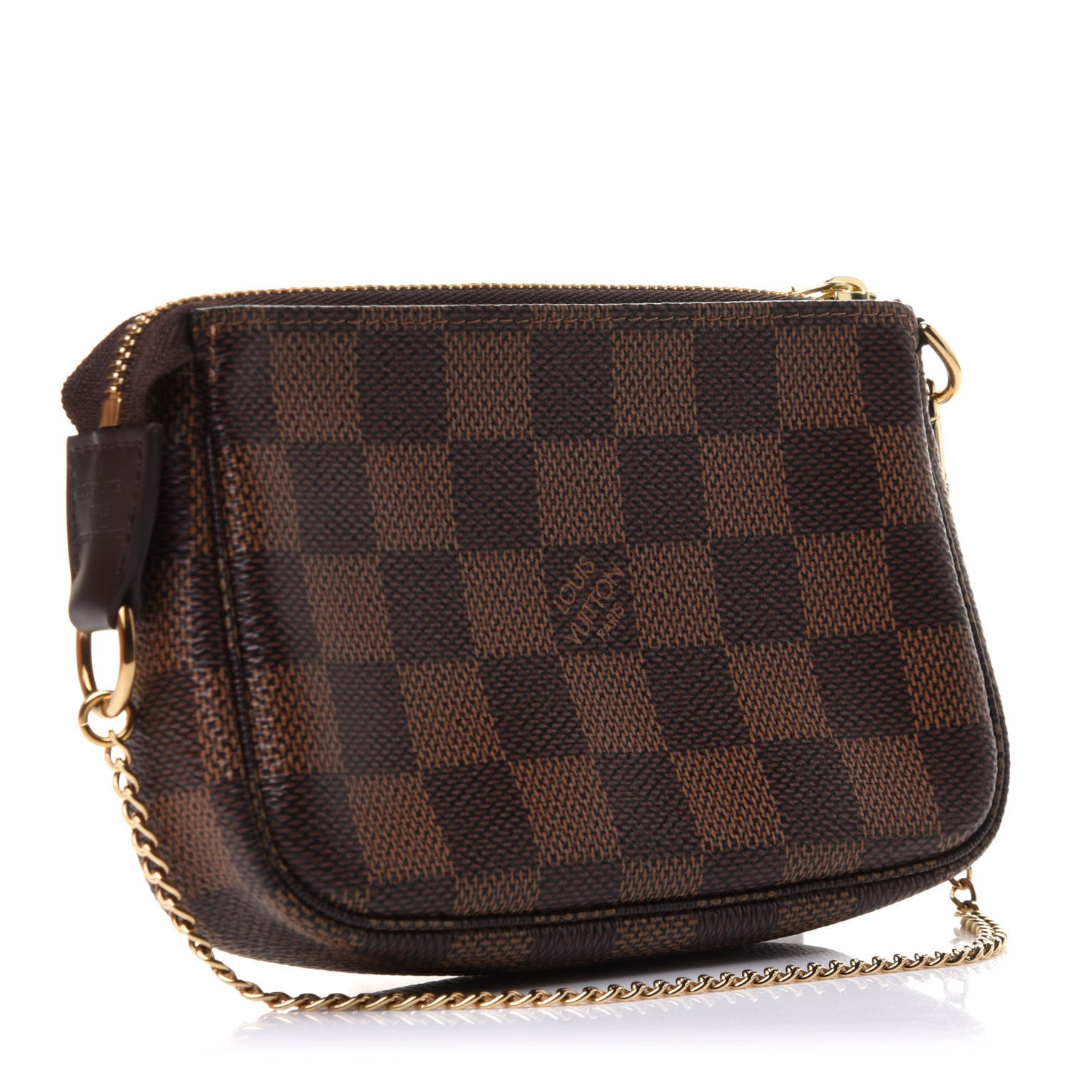 Louis Vuitton Damier Ebene Mini Pochette Accessories 3 of 11