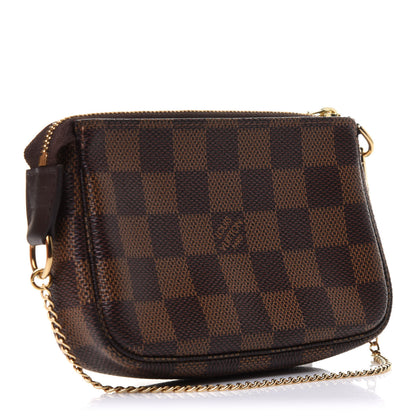 Louis Vuitton Damier Ebene Mini Pochette Accessories 3 of 11